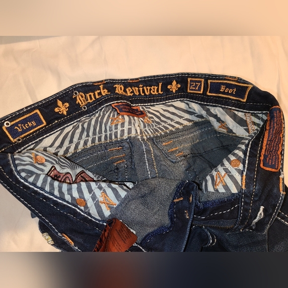Rock Revival Vicky Bootcut jeans size 27 - Picture 8 of 9